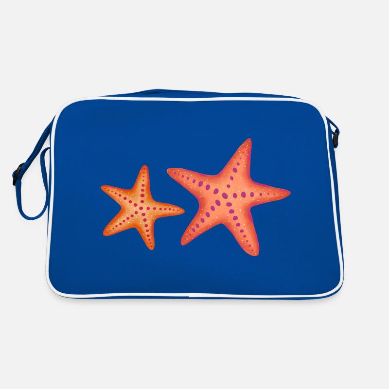 Seesterne Retro Tasche