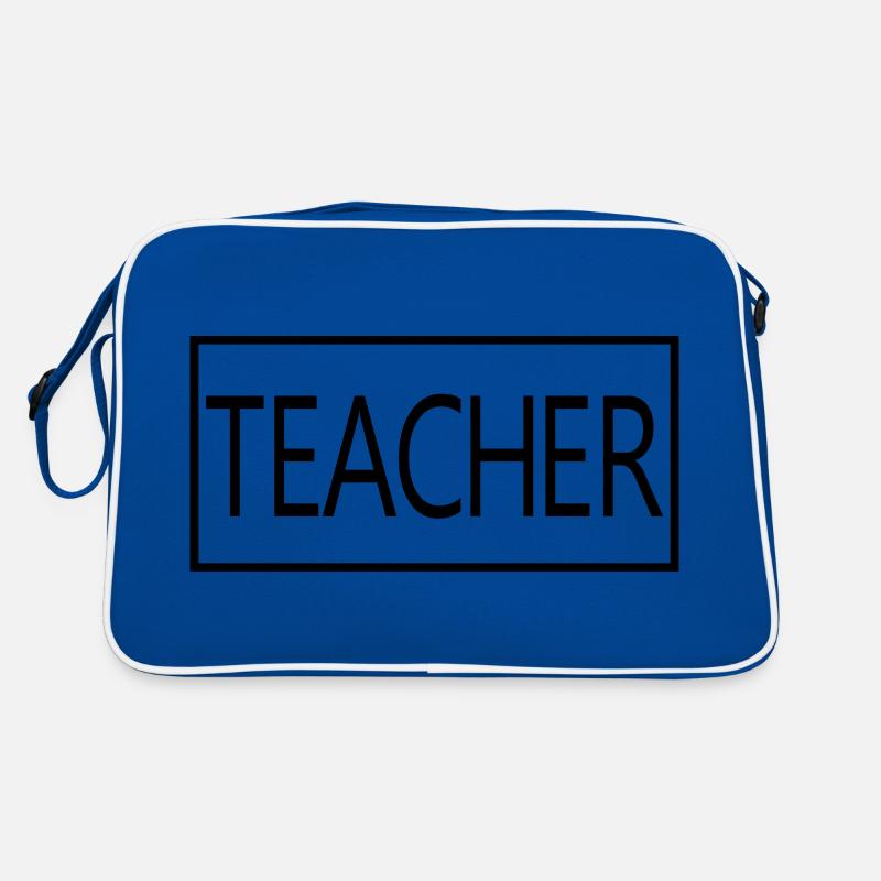 Cadeau d'enseignant diplômé fier d'enseigner Sac Retro