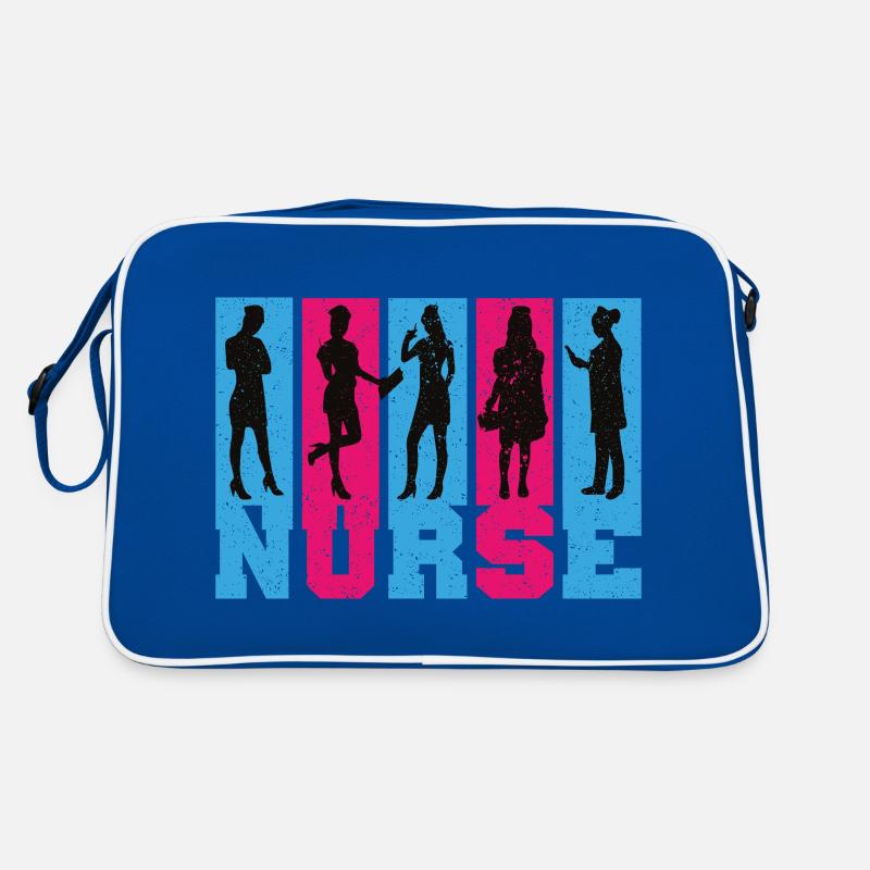 Infirmière Infirmière Dire Déclaration Profession Sac Retro