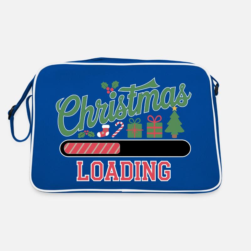 Christmas Loading Loading Bar Christmas Retro Bag