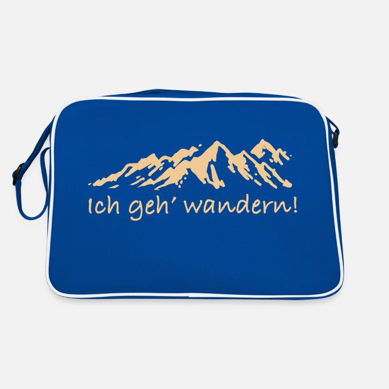 I'm going hiking Retro Bag
