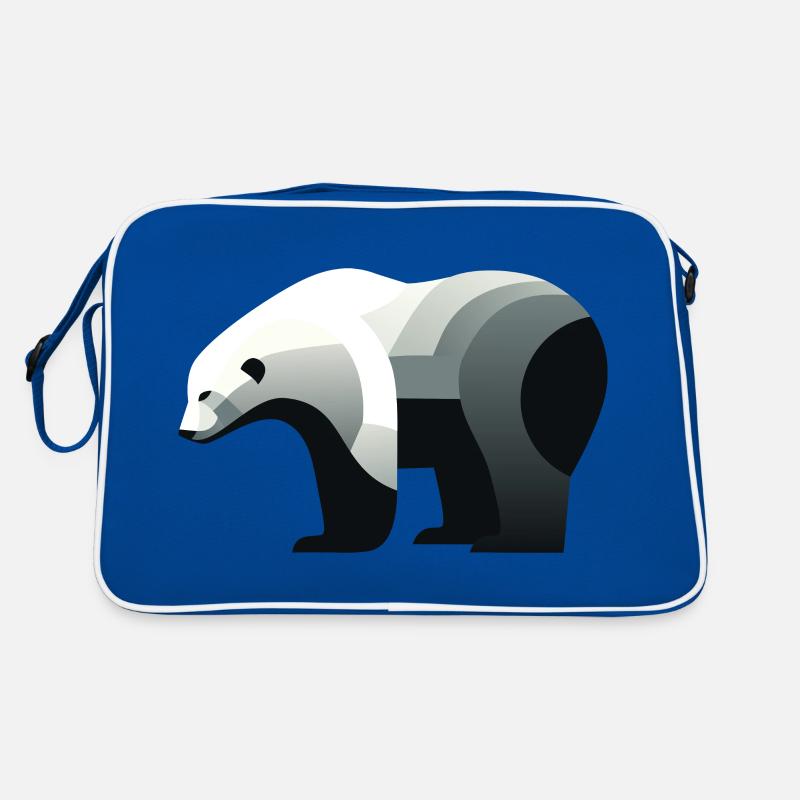 Ours blanc Sac Retro
