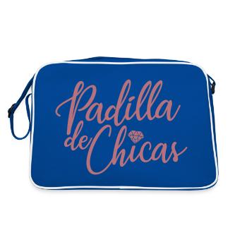 Padilla de Chicas Bride's Gang Bridesmaid Wedding - Retro Bag - blue/white - Back