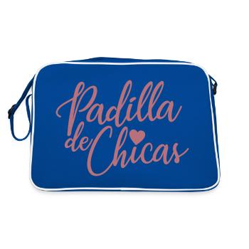 Padilla de Chicas Bride's Gang Bridesmaid Wedding - Retro Bag - blue/white - Back