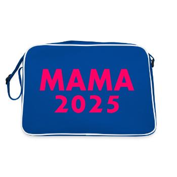 Mama 2025 - Sac Retro - bleu/blanc - Dos