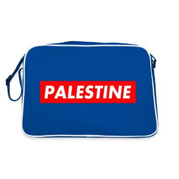 Palestine - Sac Retro - bleu/blanc - Dos