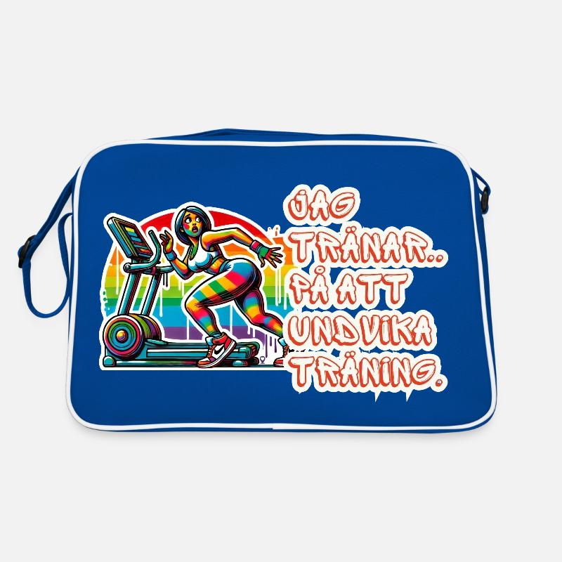I practice avoiding exercise Retro Bag