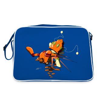 Soul Boy One - Sac Retro - bleu/blanc - Dos
