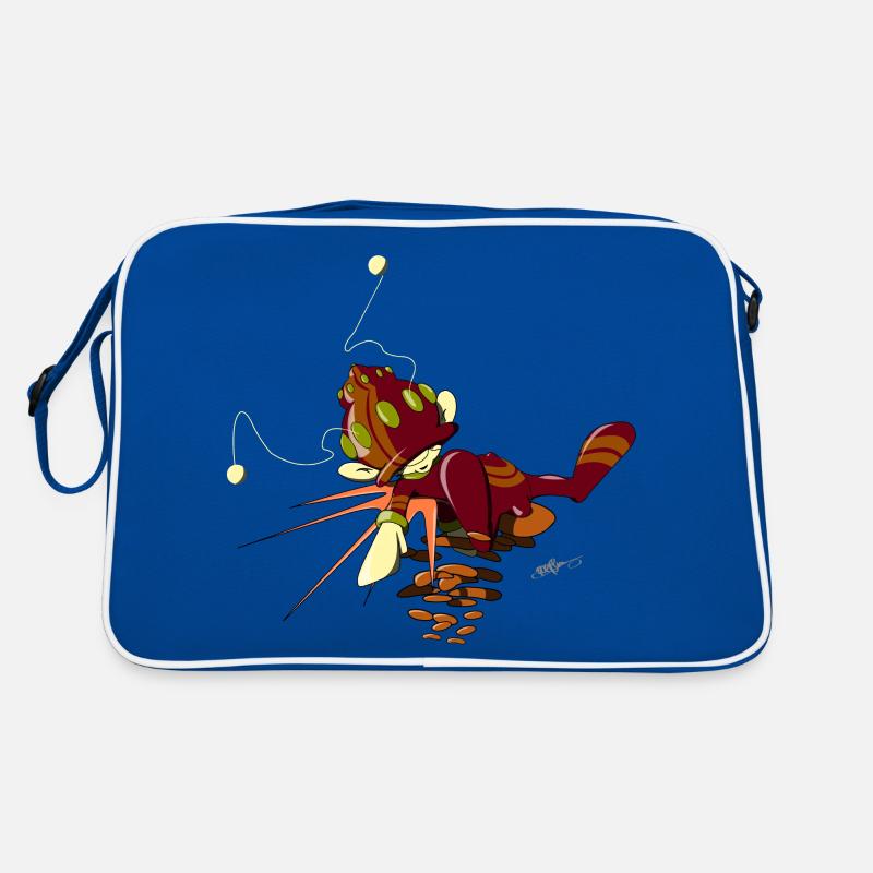 Soul Boy Two - Retro Tasche - Blau/Weiß