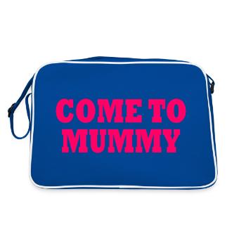 come to mummy - Sac Retro - bleu/blanc - Dos