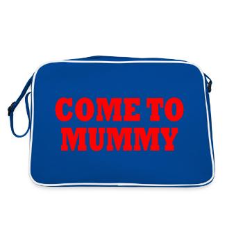 come to mummy - Sac Retro - bleu/blanc - Dos