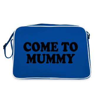 come to mummy - Sac Retro - bleu/blanc - Dos