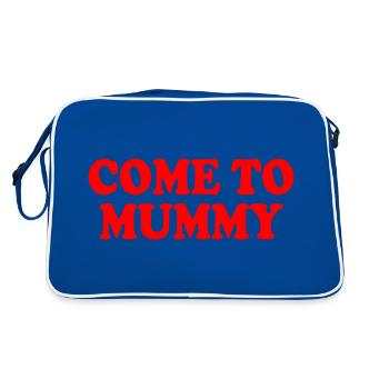come to mummy - Sac Retro - bleu/blanc - Dos