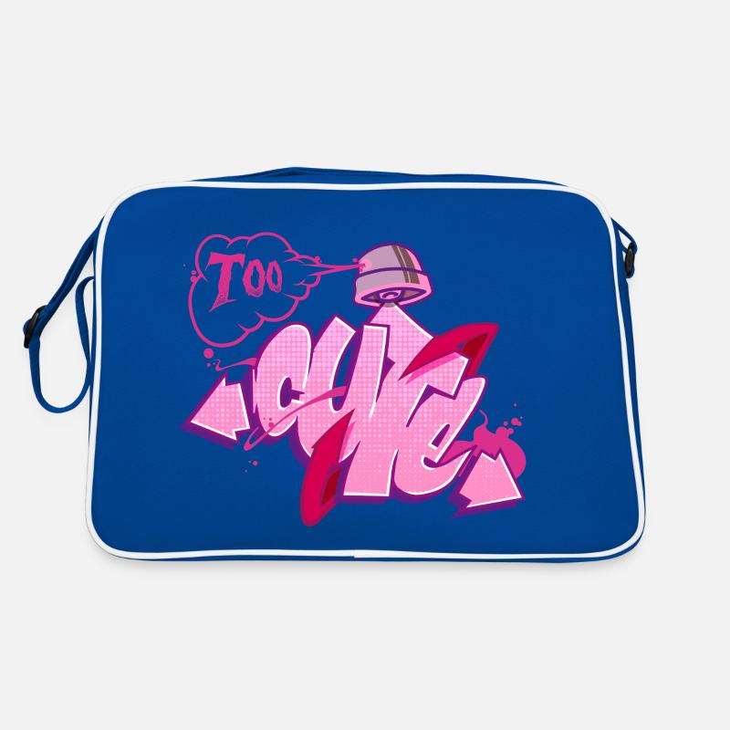 Graffiti 'Trop mignon | Trop mignon Sac Retro