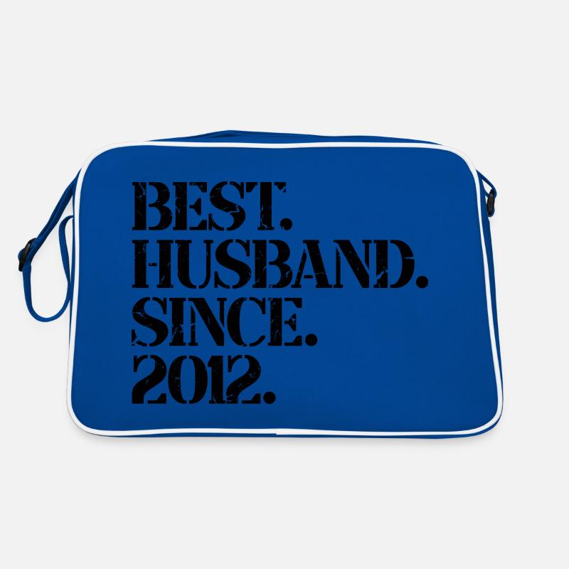 Bester Ehemann seit 2012, Geschenk zum 11-jährigen Jubiläum Retro Tasche