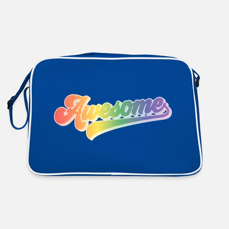 Awesome | Impressive rainbow Retro Bag