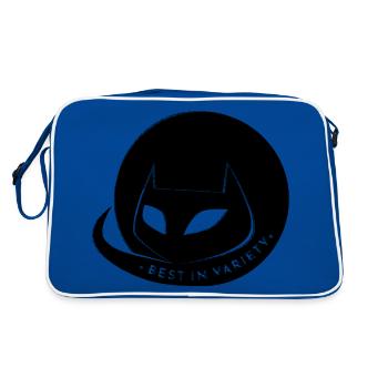 Prix de la meilleure bande dessinée de variété de chat - Sac Retro - bleu/blanc - Dos