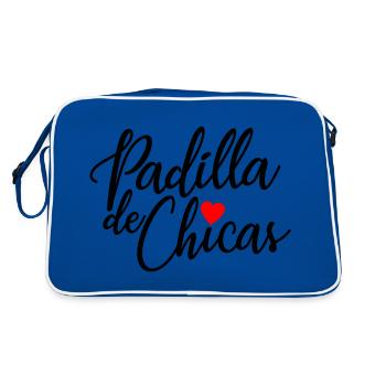 Padilla de Chicas Bride's Gang Bridesmaid Wedding - Retro Bag - blue/white - Back