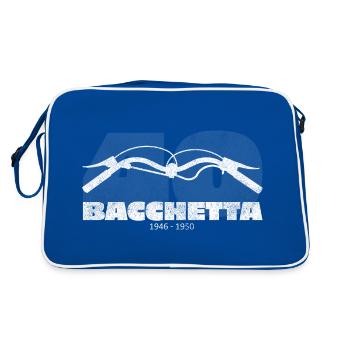 Bacchetta 40s Italie Shift Scooter Scooter - Sac Retro - bleu/blanc - Dos