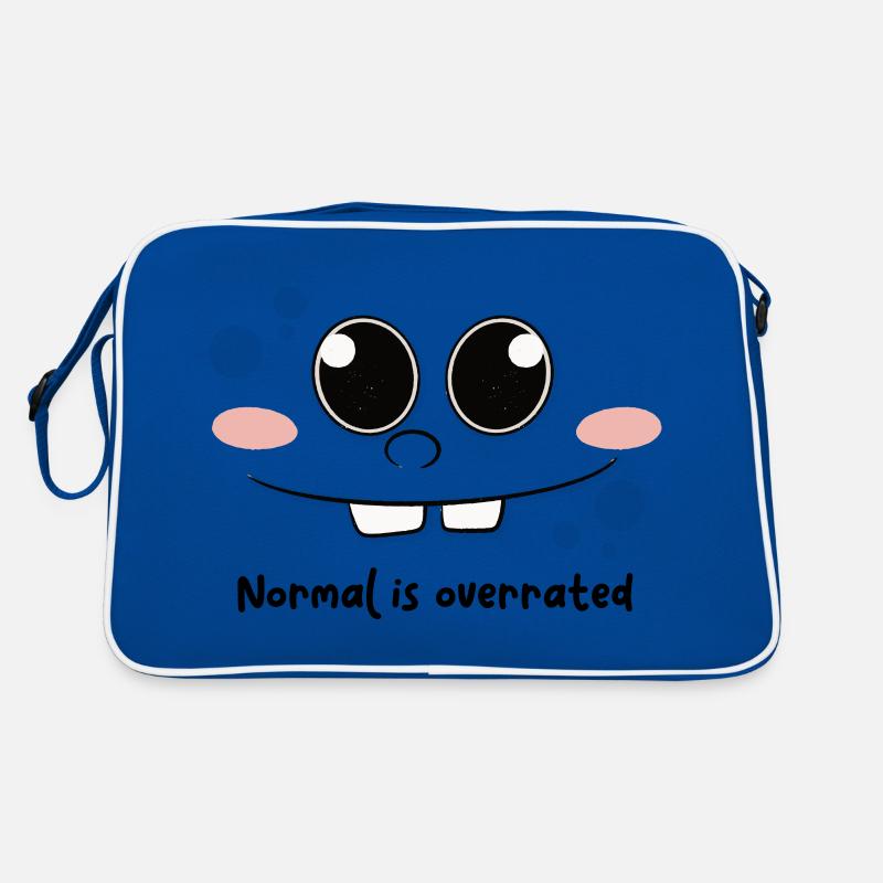 Normal is Overrated Retro Bag