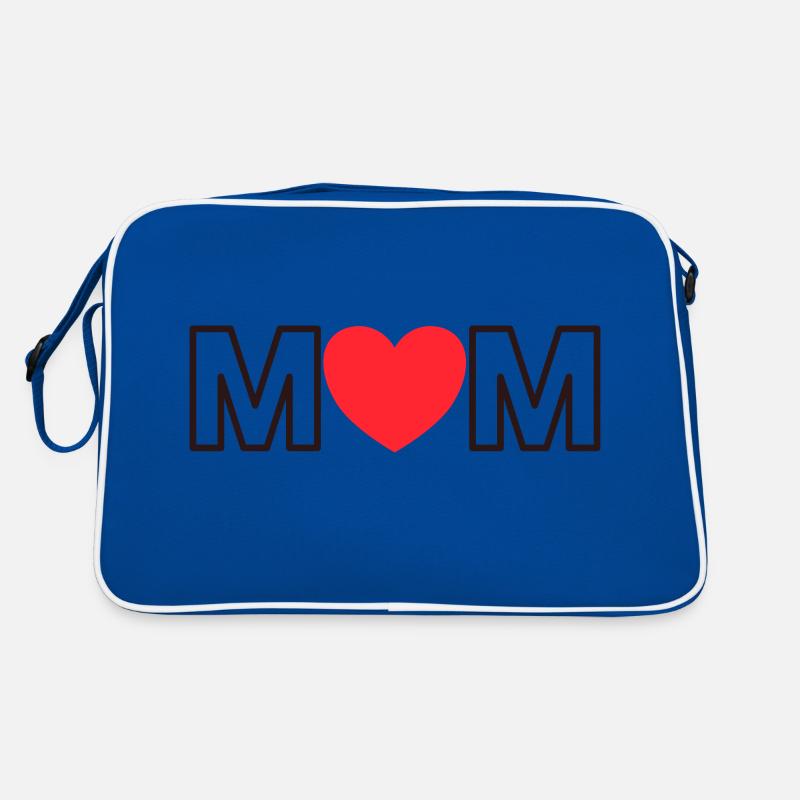 Maman avec cœur Sac Retro