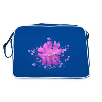 fleur rose fleur rose - Sac Retro - bleu/blanc - Dos
