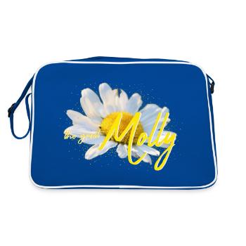 Chatte - Sac Retro - bleu/blanc - Dos