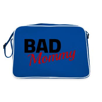 Mauvaise maman - Sac Retro - bleu/blanc - Dos
