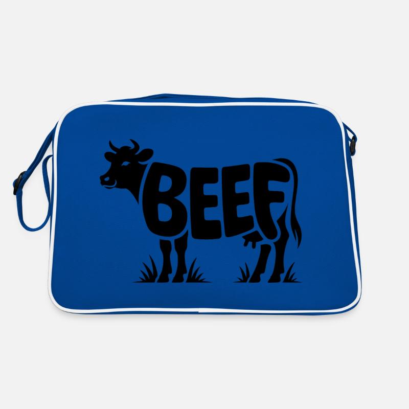 BOEUF - Cool Meat Logo Sac Retro