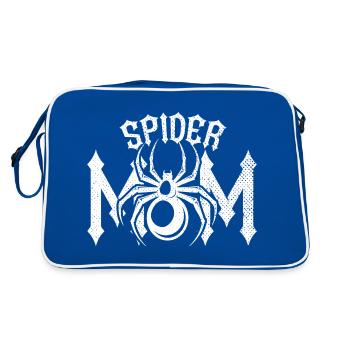 Retro Spider Mom Pet Spider Propriétaire - Sac Retro - bleu/blanc - Dos
