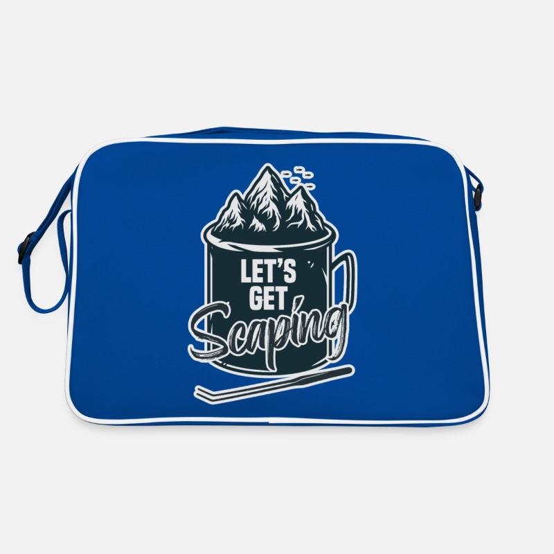 Let's Get Scaping Coffee Cup Aquascaping Retro Bag