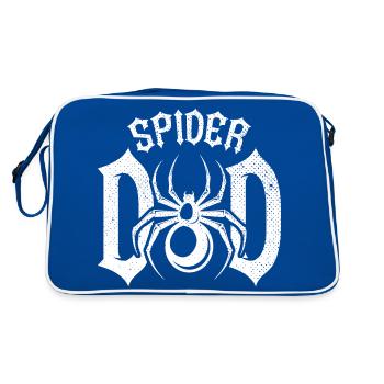 Retro Spider Dad Pet Spider Propriétaire - Sac Retro - bleu/blanc - Dos