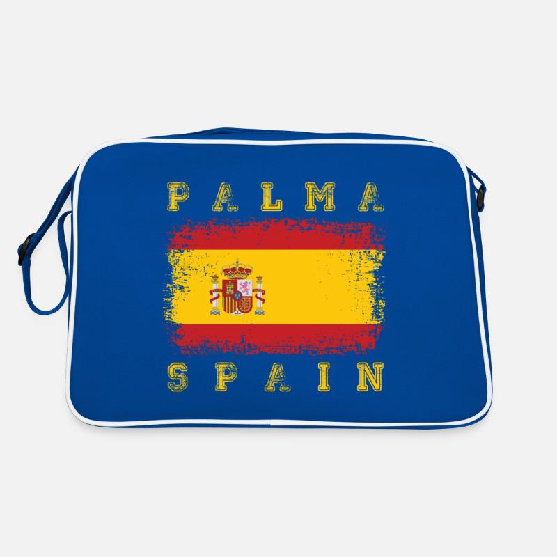 Parti Palma de Majorque Espagne Drapeau Sac Retro