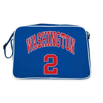Washington 2 - Sac Retro - bleu/blanc - Dos