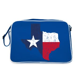 Texas - Retro Bag - blue/white - Back