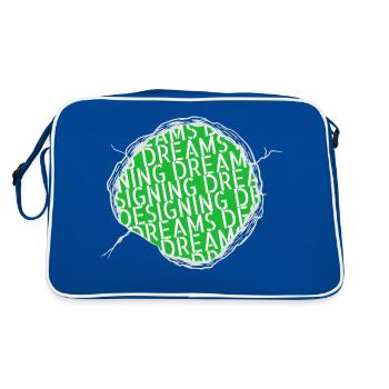 Des stratégies visionnaires offrent de la créativité architecturale - Sac Retro - bleu/blanc - Dos