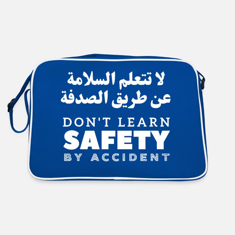 N’apprenez pas la sécurité par accident Sac Retro