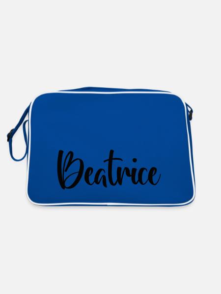 Beatrice - Sac Retro - bleu/blanc - Dos