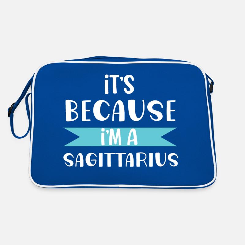 It's because i'm a sagittarius zodiac sign gift Sac Retro