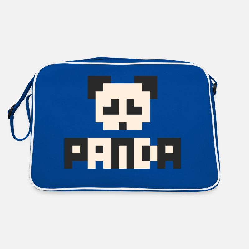 Panda 8 bits Sac Retro