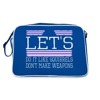 60s anniversaire contre-culture paix mondiale cool amour - Sac Retro - bleu/blanc - Dos