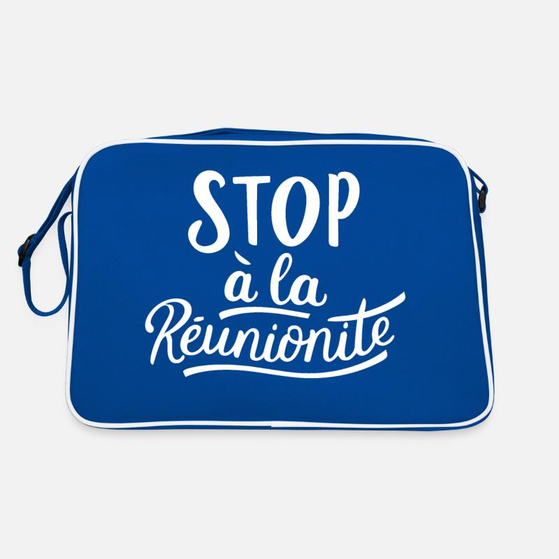 STOP à la réunionite Sac Retro