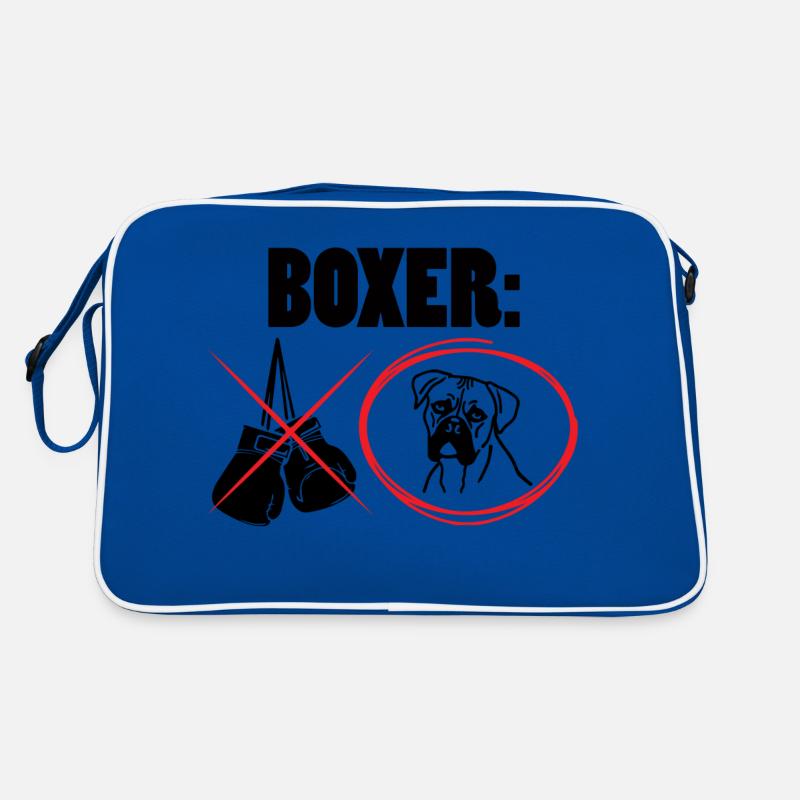 Chien / Boxer: Boxer Sac Retro