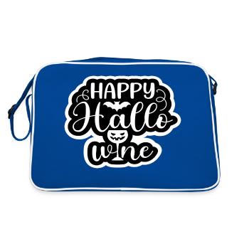 Joyeux Hello Wine - Sac Retro - bleu/blanc - Dos