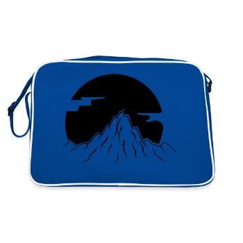 Mountain - (32) - Retro Bag - blue/white - Back
