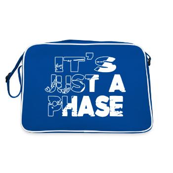 Déclaration astrophysique astrologie blagues Noël - Sac Retro - bleu/blanc - Dos