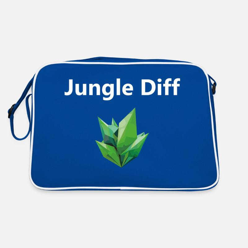 Diff League Legend Jungle Blanc - Sac Retro - bleu/blanc