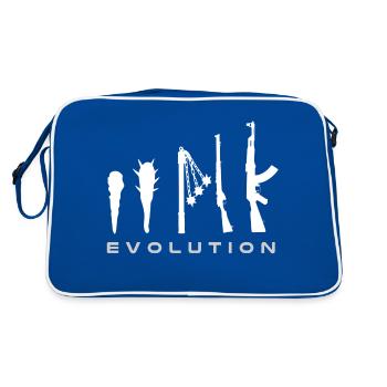 weapon evolution - Retro Bag - blue/white - Back