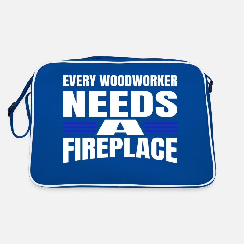 badge happy forester awesome plumber present idea Retro Tasche