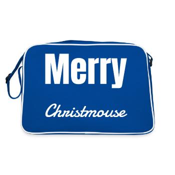 CotonDrawStringbag Vacances de Noël - Sac Retro - bleu/blanc - Dos